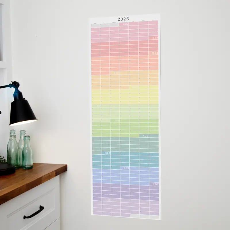 ๐๏ธ๐ก 2026 Wall Calendar โ Cozy Pecan Print Design