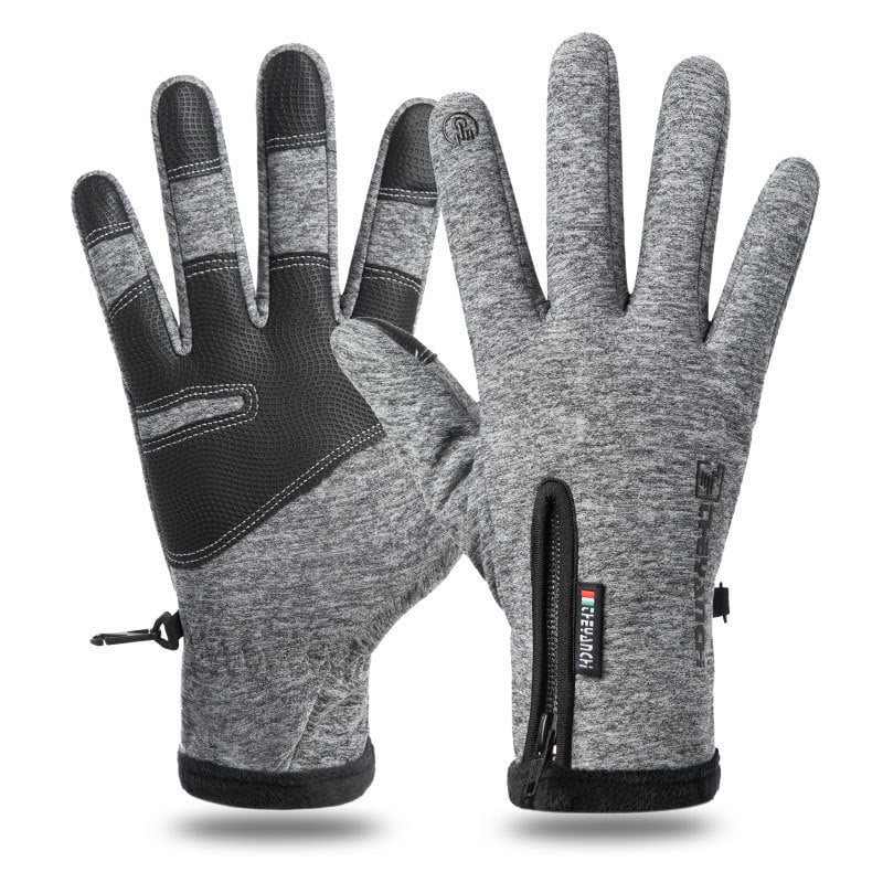 Touchscreen Winter Gloves – Windproof, Fleece-Lined & Ready for Adventure