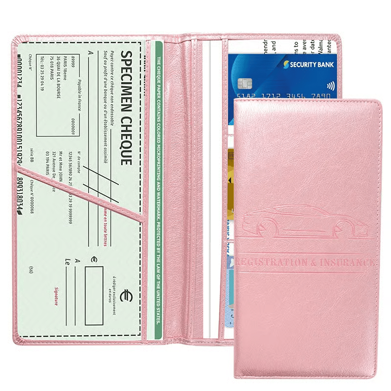 🔥Hot Sale 60% OFF✨Car Registration & Insurance Card Holder
