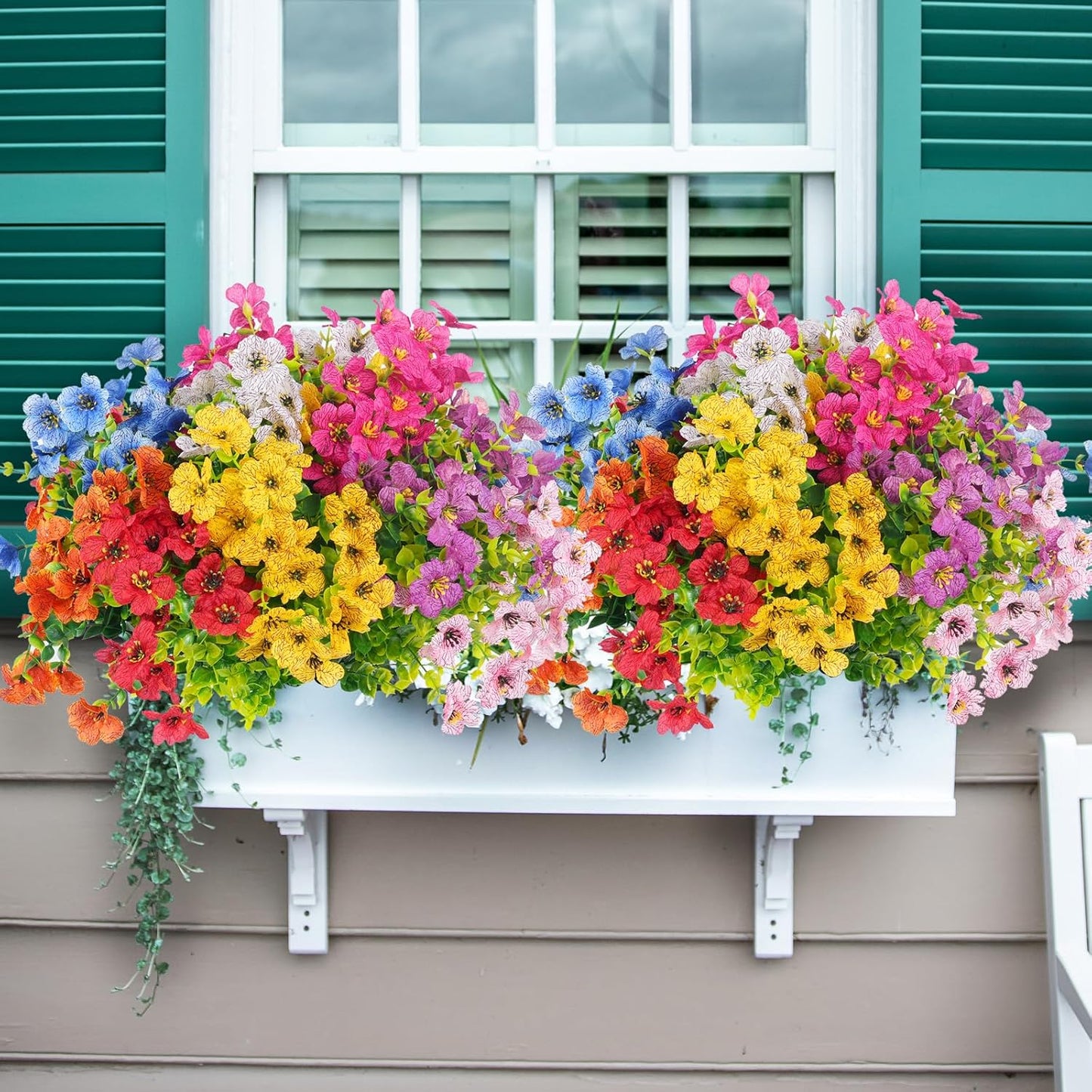 💥Only $1.98Last Day Promotion!🌺UV Resistant Colorful Artificial Flower