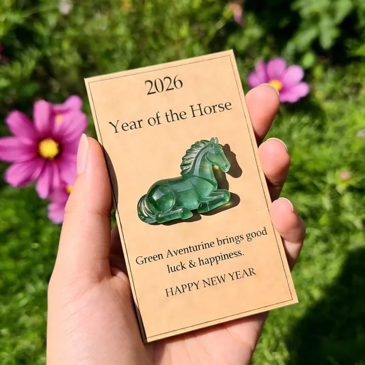 🐎🍀Lucky Green Aventurine Horse — A Symbol of Strength & New Beginnings (2026)