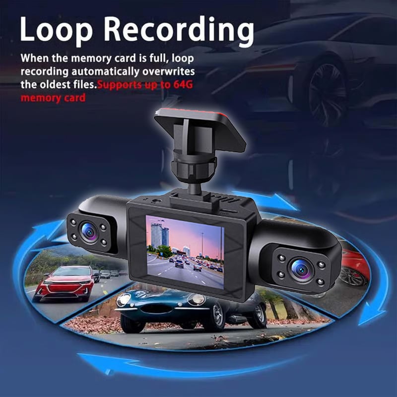 ⚡Flash Sale🔥 50K+ SOLD! Almost Gone - Full View Car Dashcam System