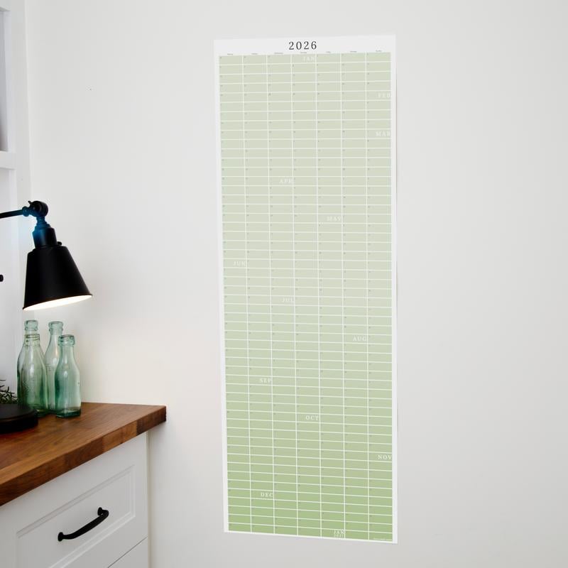 🗓️🏡 2026 Wall Calendar – Cozy Pecan Print Design