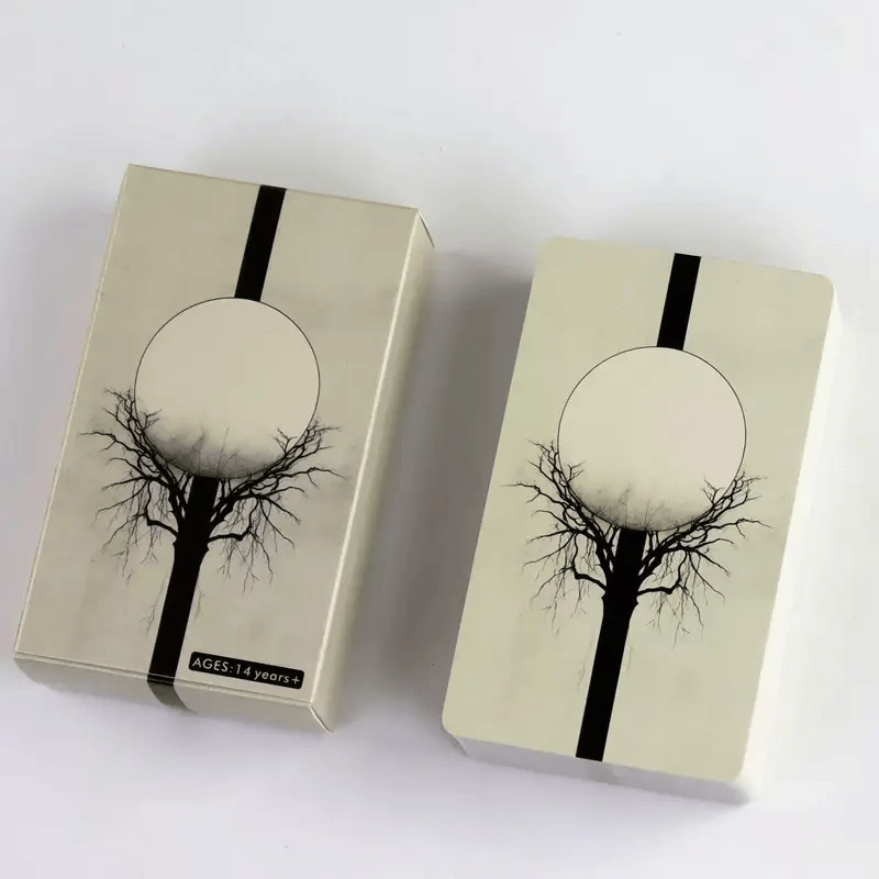 🔥Last Day 49% OFF - 🖤Horror Tarot Card Deck: Spooky, Stylish 78-Card Set 🎴👻