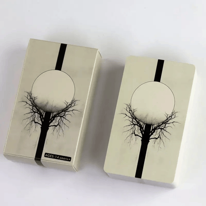 🔥Last Day 49% OFF - 🖤Horror Tarot Card Deck: Spooky, Stylish 78-Card Set 🎴👻