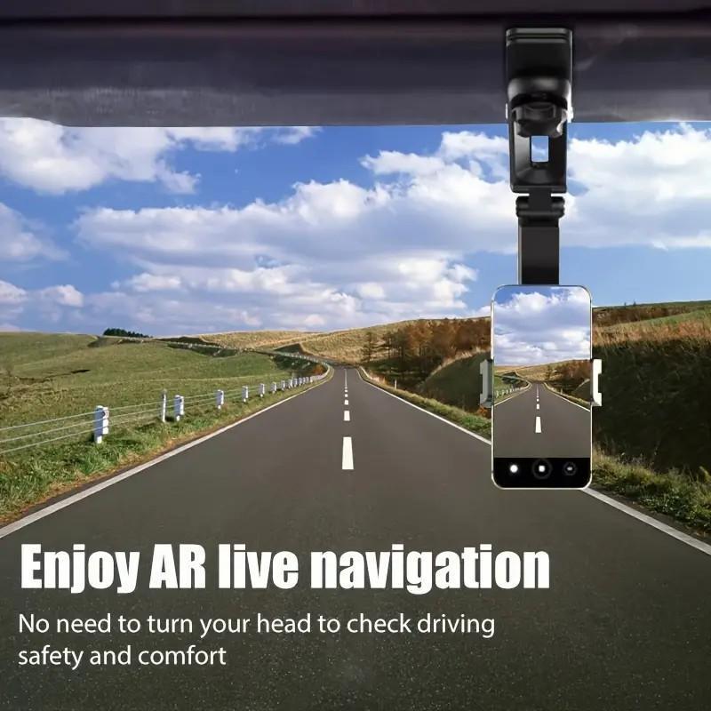 📱New 1080° Multi-function Sun Visor Universal 360 Degree Rotating Phone Holder