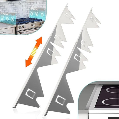 🔥 🎁Retractable Stainless Steel Stove Gap Covers