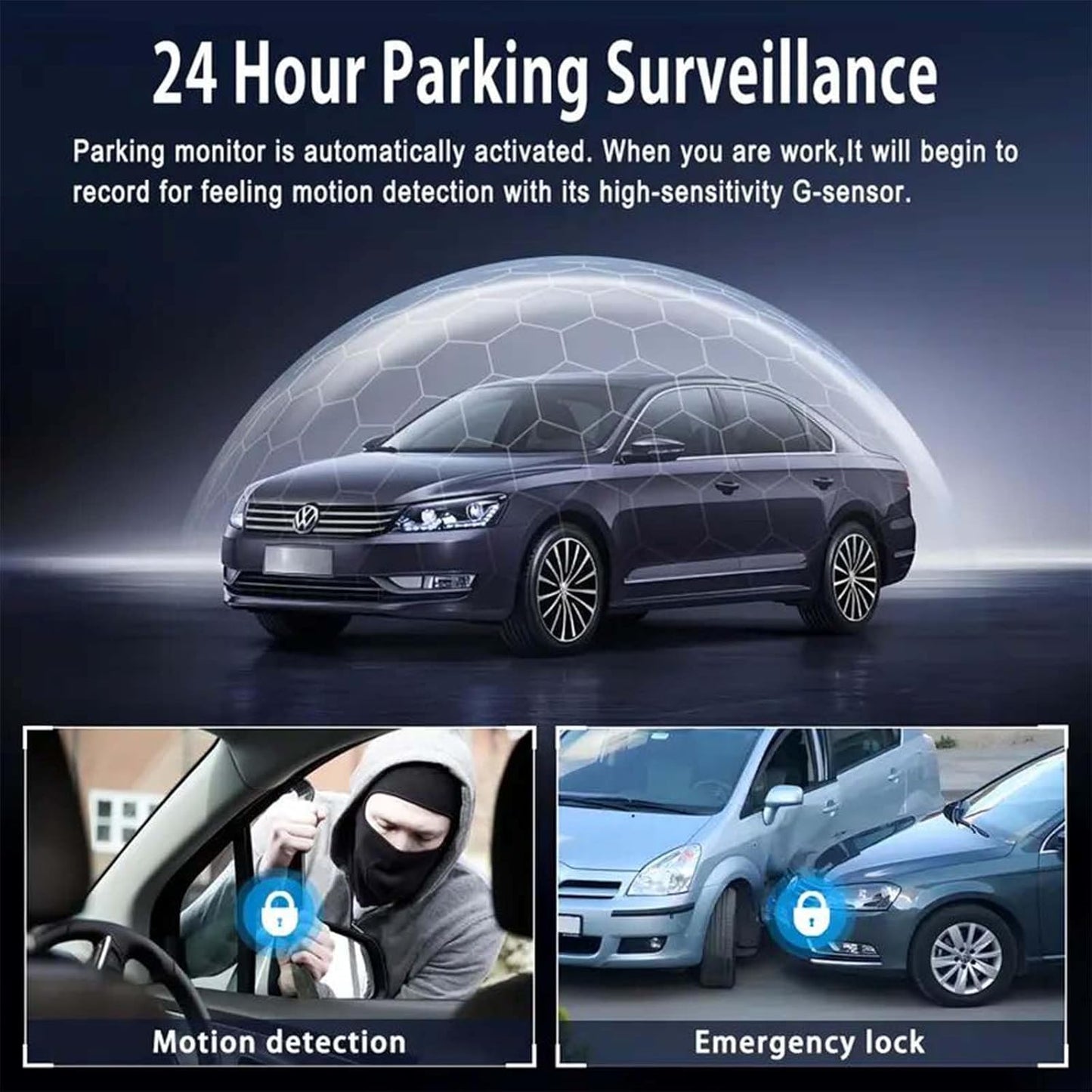 ⚡Flash Sale🔥 50K+ SOLD! Almost Gone - Full View Car Dashcam System