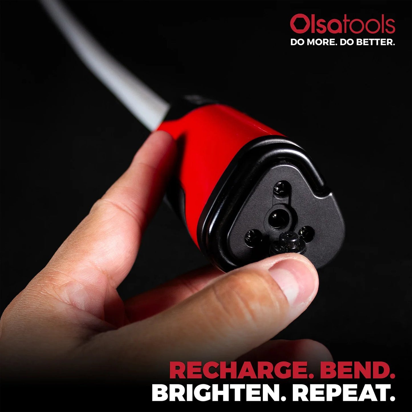 🔥LAST DAY 49% OFF🔦44-Inch Bendable LED Flashlight Stick Hands-Free Rechargeable Light