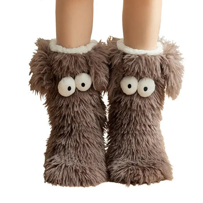 🧦Women's Plush Slippers Socks