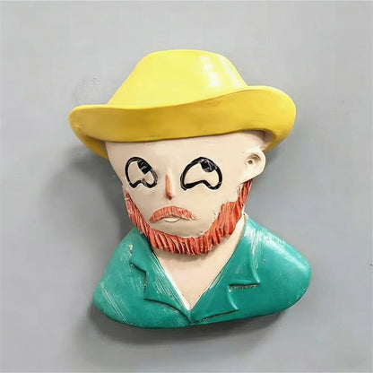 🎨 3D Fridge Magnets Featuring World-Famous Paintings 🖼️✨