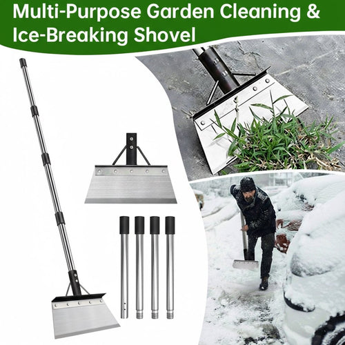 Heavy-Duty Multi-Purpose Garden Scraper & Ice Breaker