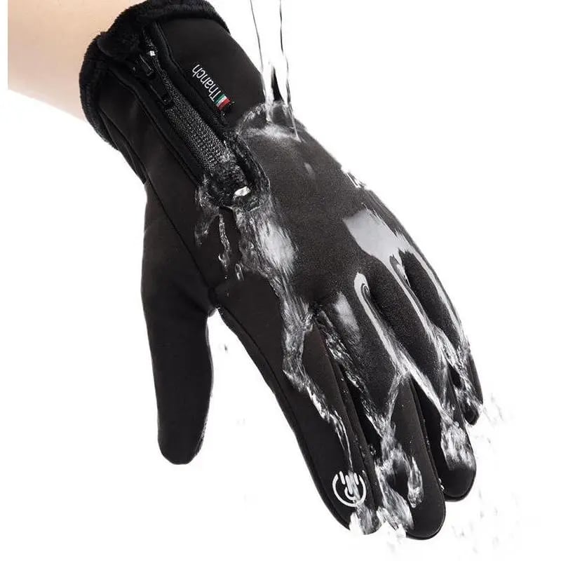 Touchscreen Winter Gloves – Windproof, Fleece-Lined & Ready for Adventure