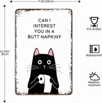 Cat - Butt Napkin