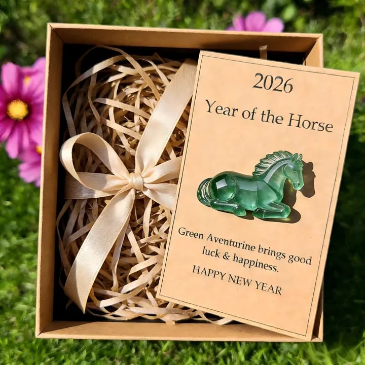 🐎🍀Lucky Green Aventurine Horse — A Symbol of Strength & New Beginnings (2026)