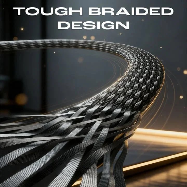 ⚡️240w super fast charging📱Invisible Holder Charger Cable with Stand