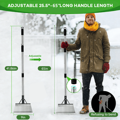 Heavy-Duty Multi-Purpose Garden Scraper & Ice Breaker