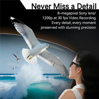 👓Smart AI Translation Camera Bluetooth Glasses—8 MP Pixels, 160+ Languages, Real-Time Translation