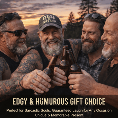 🧢2026 New Year Hot Sale 50% OFF 🔥Vintage Distressed"OLD & DON’T CARE"Cap