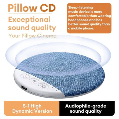 Ultra-Thin Bluetooth Pillow Speaker