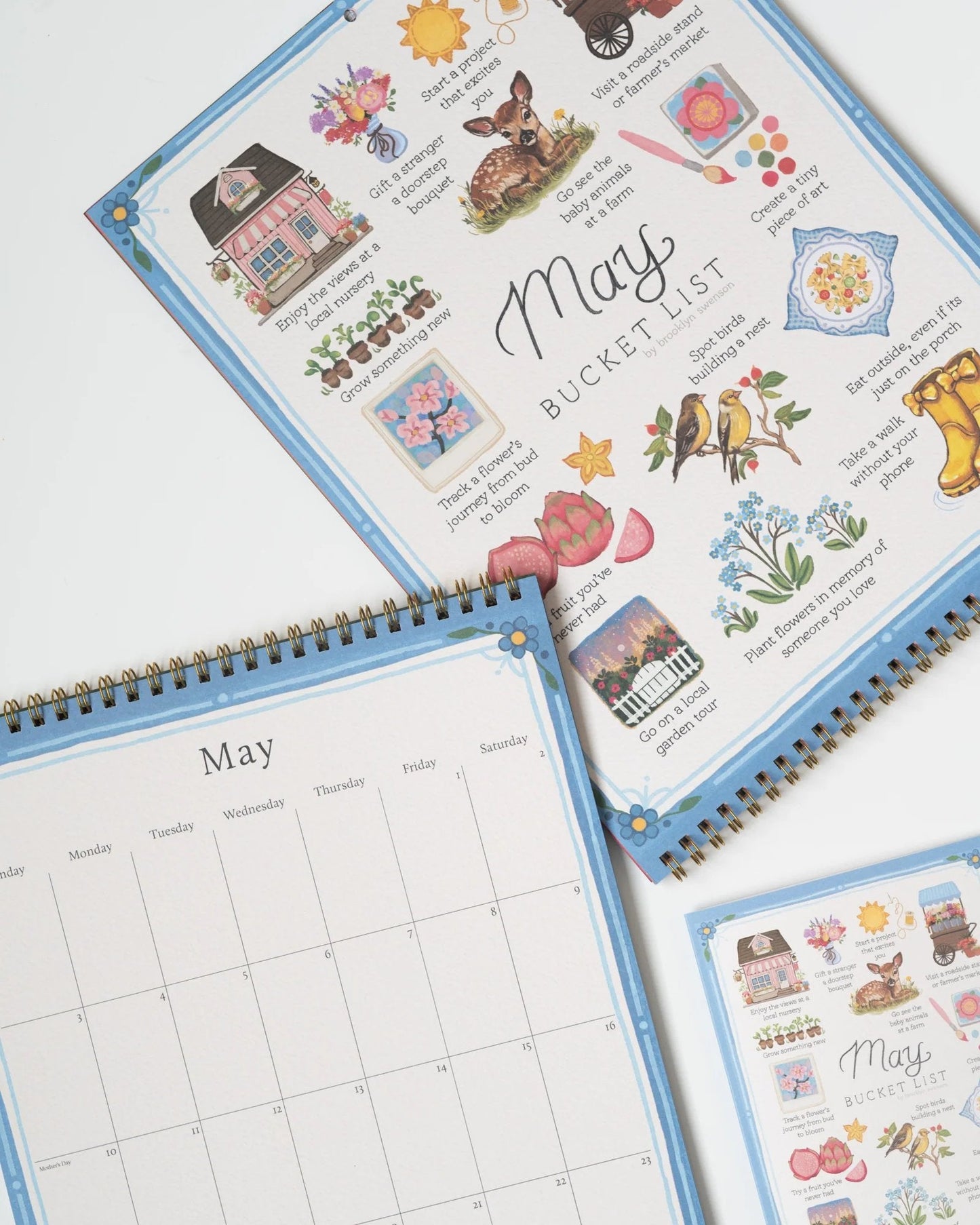 ✨2026 Bucket List Spiral Calendar: Slow Down & Savor the Seasons📅