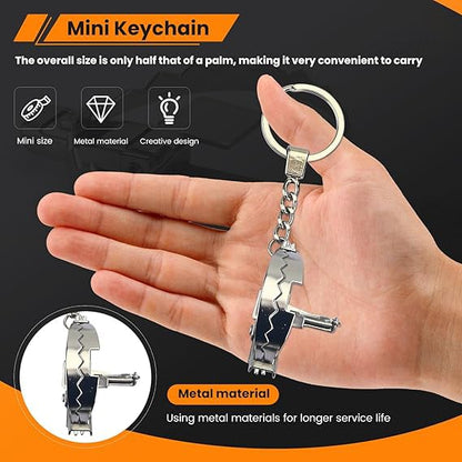 🔥LAST DAY 60% OFF -💥MINI Bear Trap Keychain That Works Fun Trick Mouse Trap