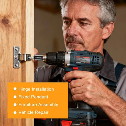 🛠️SEESE Strong Magnetic Screw Ring - Never Drop Another Screw Again✨