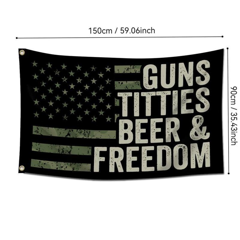 American Flag Pattern Garden Flag without Flagpole