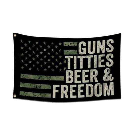 American Flag Pattern Garden Flag without Flagpole