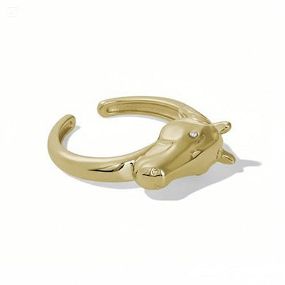 🔥🐴2026 Year of the Horse: Adjustable Steed Ring With Gift Card — Courage & Fortune Always With You