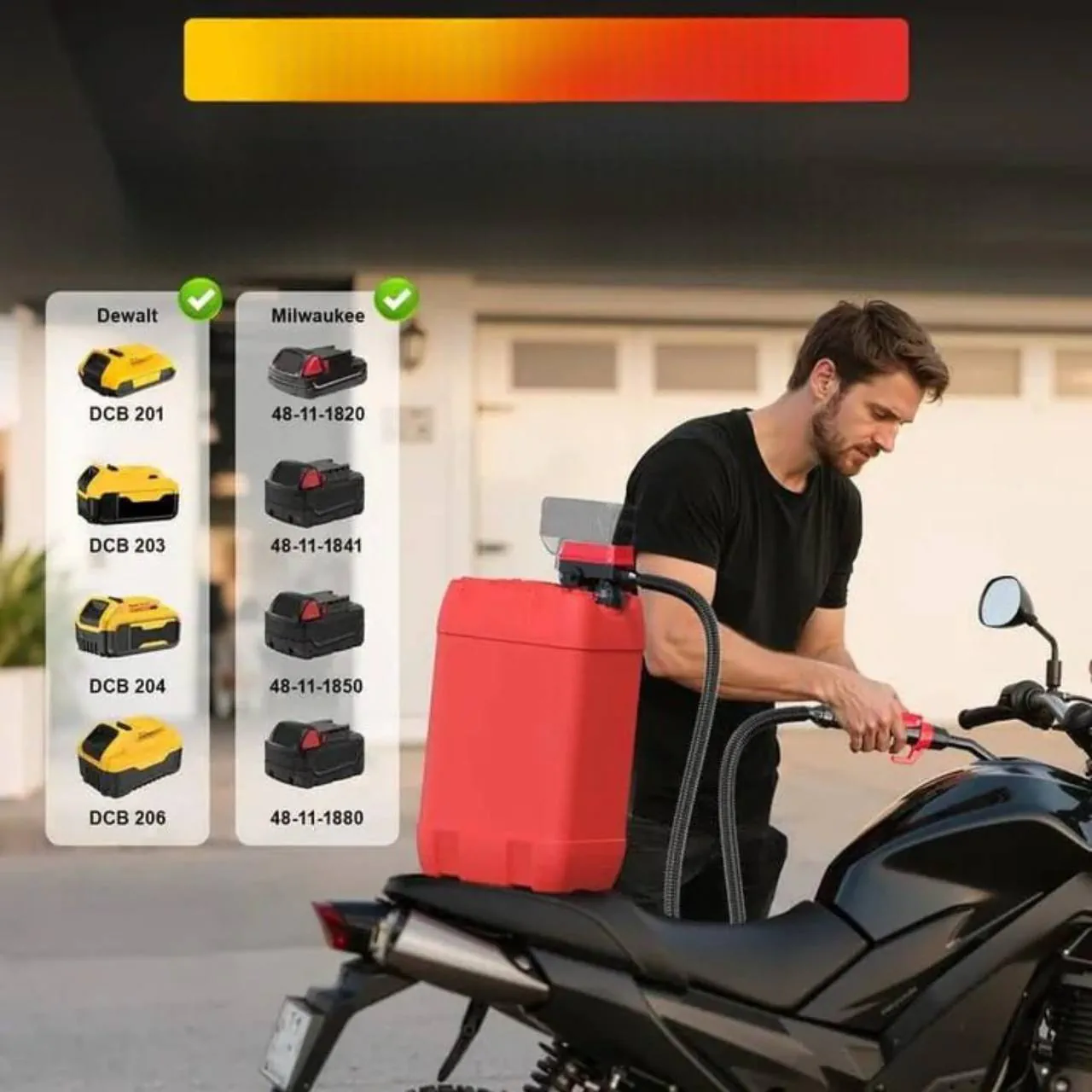 🔥LAST DAY 50% OFF-Cordless Fuel Transfer Pump