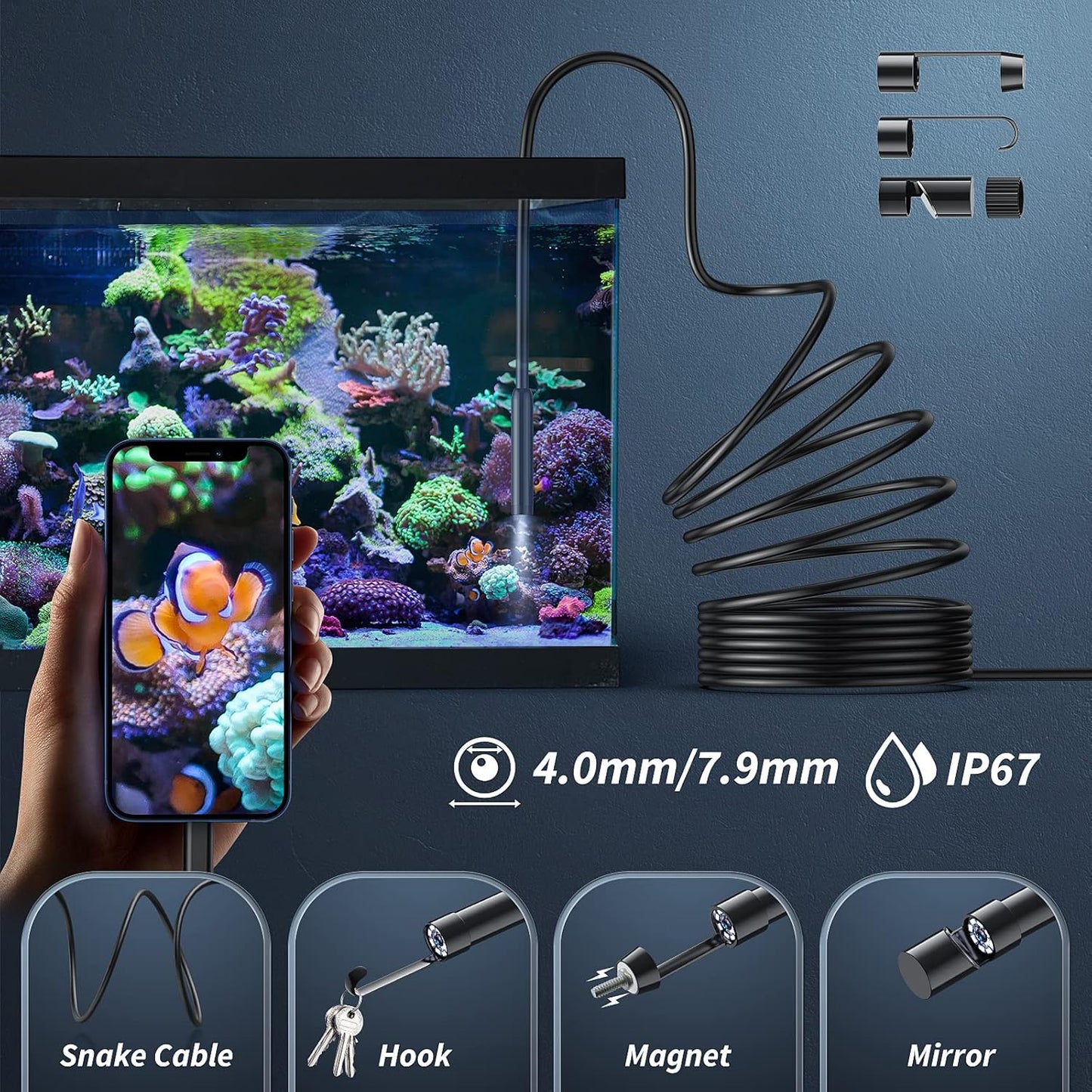 🔥Last Day 49% OFF -  USB Endoscope ( Universal across all platforms )