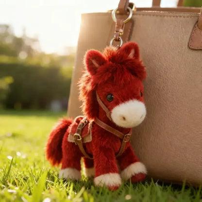 🔥Last Day 50% OFF - 🔥🐎Ponytata Plush Pony Bag Charm and Keychain🎨
