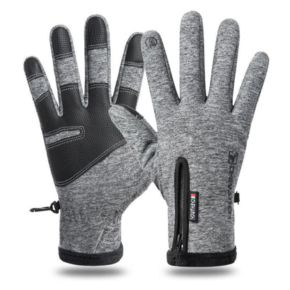 Touchscreen Winter Gloves – Windproof, Fleece-Lined & Ready for Adventure