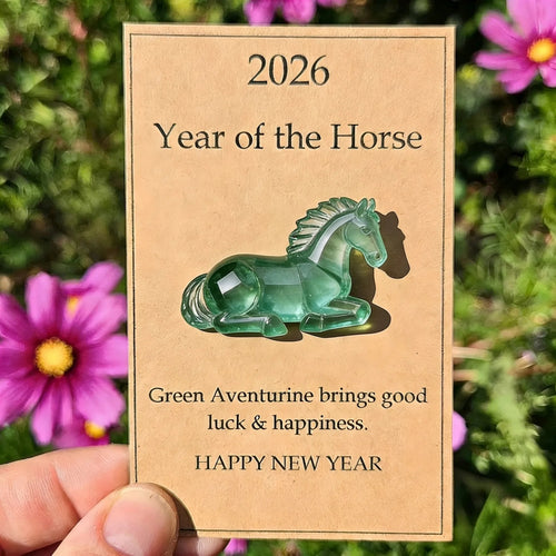 🐎🍀Lucky Green Aventurine Horse — A Symbol of Strength & New Beginnings (2026)