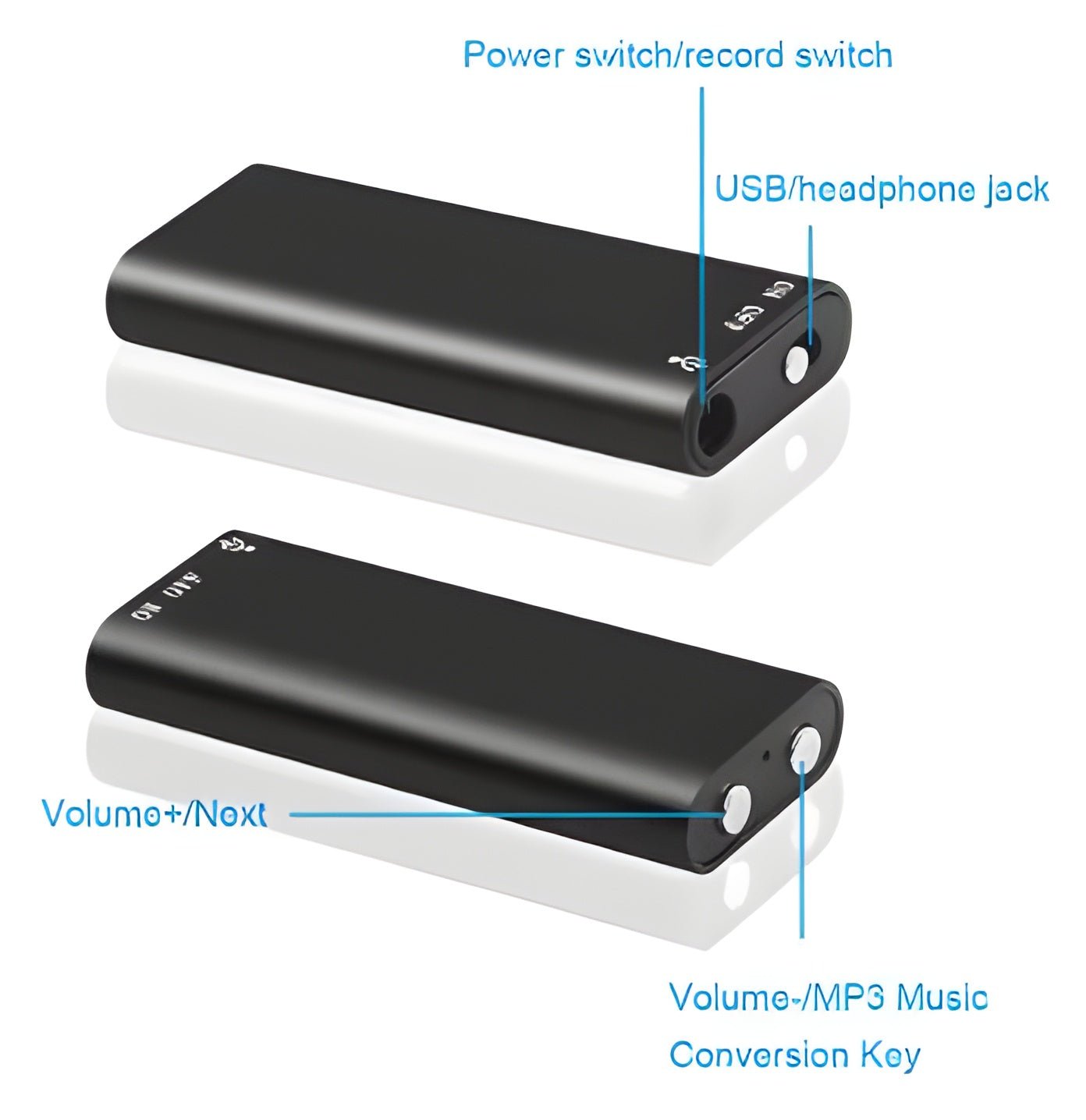 🔥2026 HOT SALE-60% OFF🔥-📻Mini Digital Audio Voice Recorder Pen Dictaphone