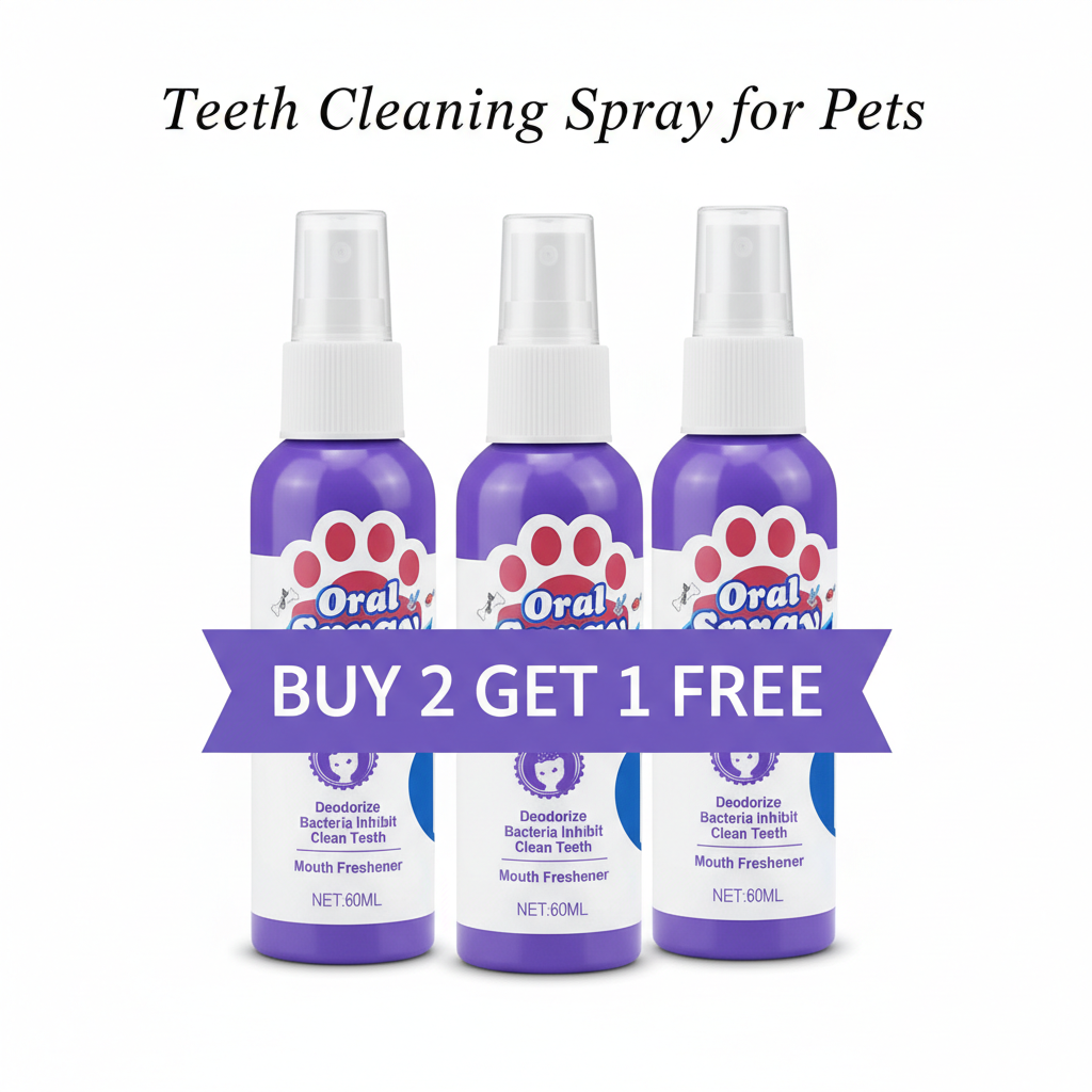 🔥2026 New Arrivals: 50% Off for a Limited Time!🔥Teeth Cleaning Spray for Pets