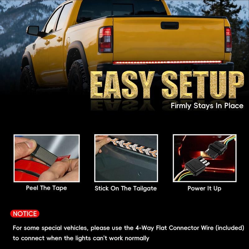 🔥Hot Sale 50% OFF-🚗60-Inch LED Tailgate Light Bar Strip