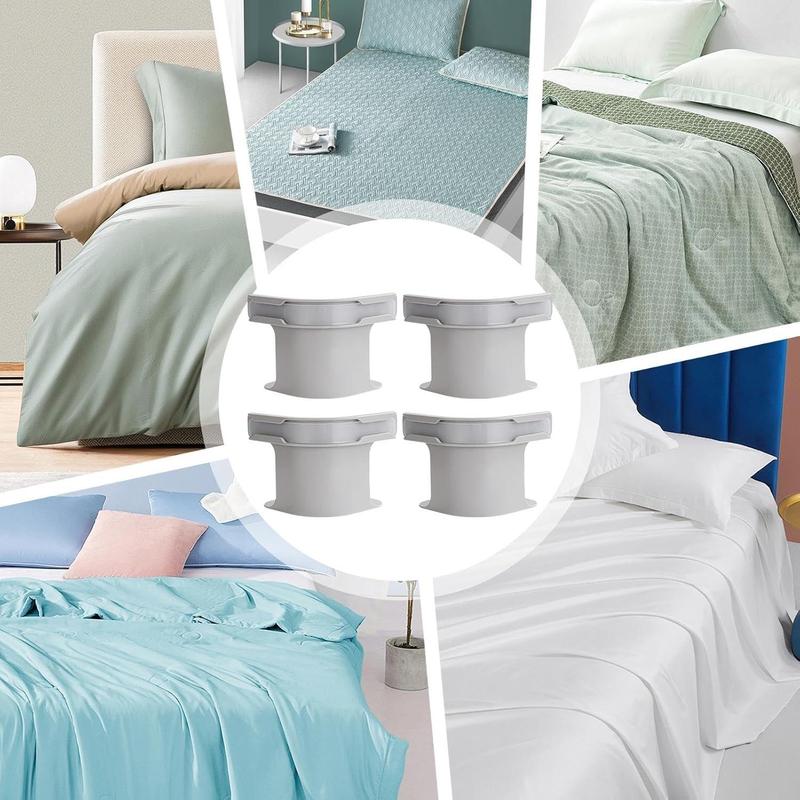 🛏️Bed Sheet Grippers – 4PCS Adjustable Non-Slip Holders for Tight & Neat Bedding