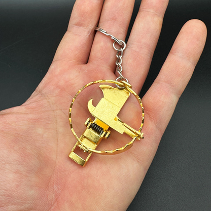 🔥LAST DAY 60% OFF -💥MINI Bear Trap Keychain That Works Fun Trick Mouse Trap