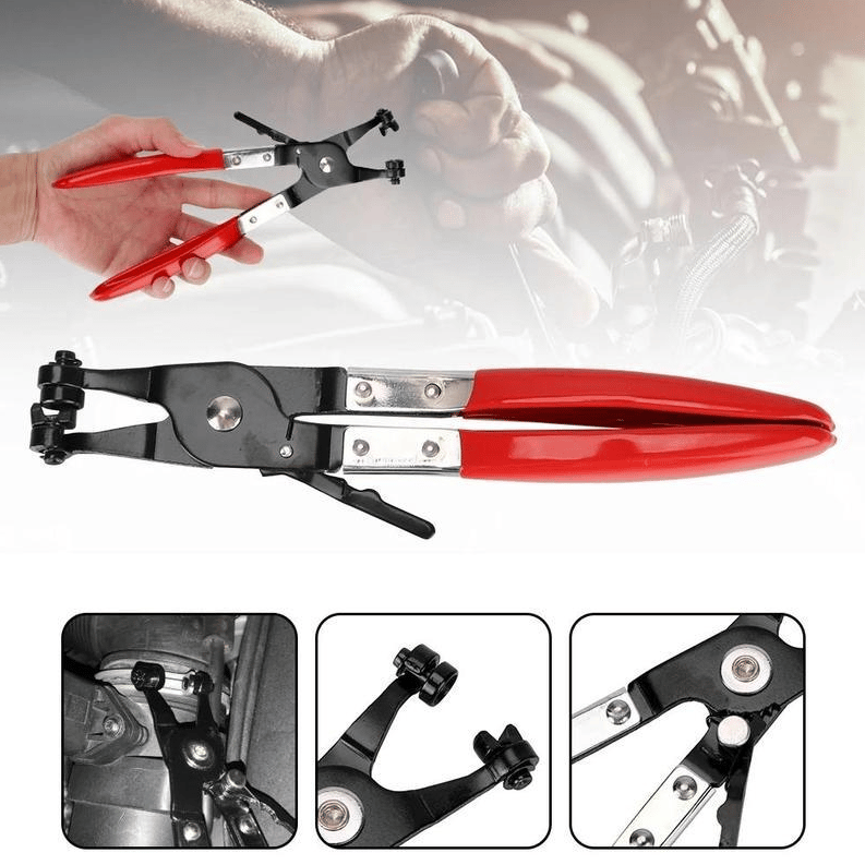Automotive Electrical Disconnect Pliers Kit,Auto Repair Plier,High-Carbon Steel Connector Separator 60 ° Pliers,Hose Clamp Plier,Car Trim Clip Removal Pliers,Plug Release Tool and Wire Terminal Removal