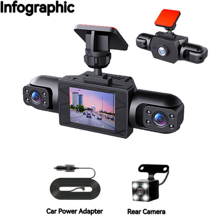 ⚡Flash Sale🔥 50K+ SOLD! Almost Gone - Full View Car Dashcam System