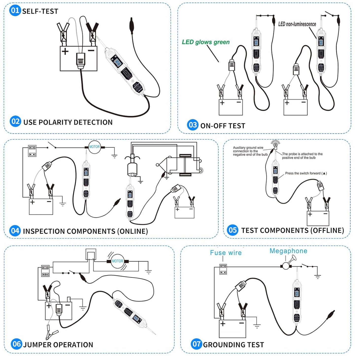 ✨Last Day 49% OFF -⚡3.5-36V Power Circuit Probe Tester