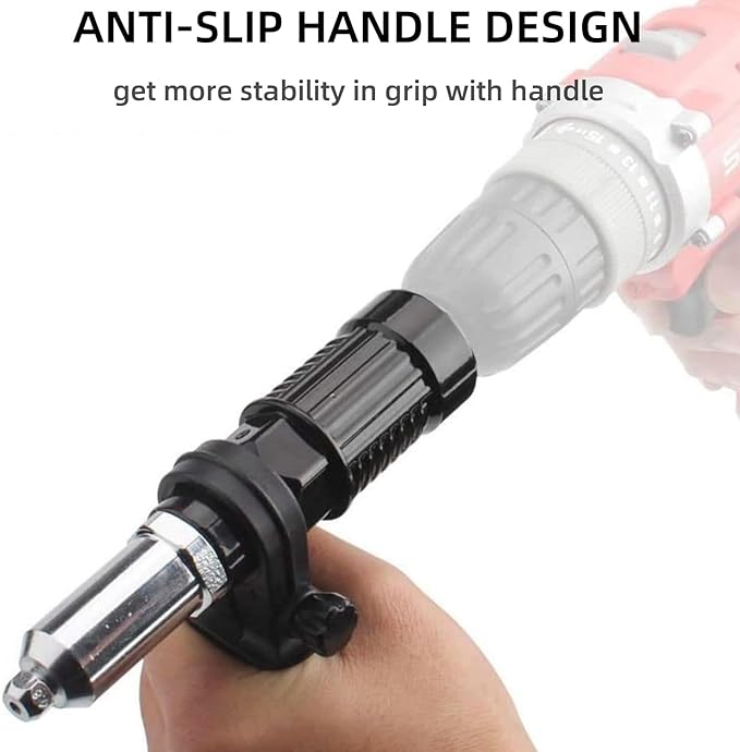 🔥Professional Electric Rivet Gun Adapter Kit