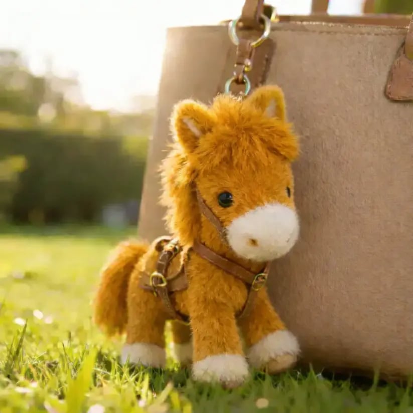 🔥Last Day 50% OFF - 🔥🐎Ponytata Plush Pony Bag Charm and Keychain🎨