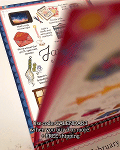 ✨2026 Bucket List Spiral Calendar: Slow Down & Savor the Seasons📅