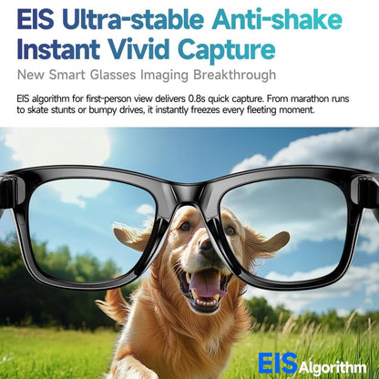 👓Smart AI Translation Camera Bluetooth Glasses—8 MP Pixels, 160+ Languages, Real-Time Translation