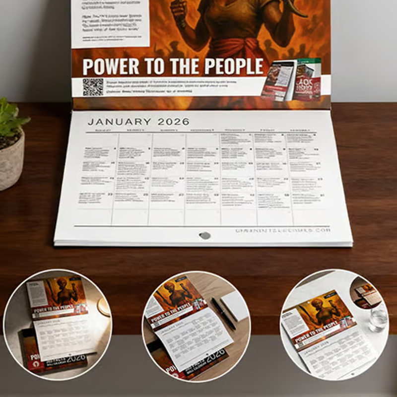 🔥🏡New Year Hot Sale 50% OFF✨💗2026 Power to the People 365 Facts Calendar📅