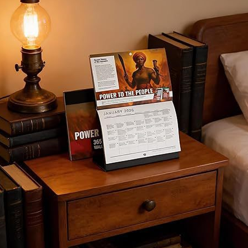 🔥🏡New Year Hot Sale 50% OFF✨💗2026 Power to the People 365 Facts Calendar📅