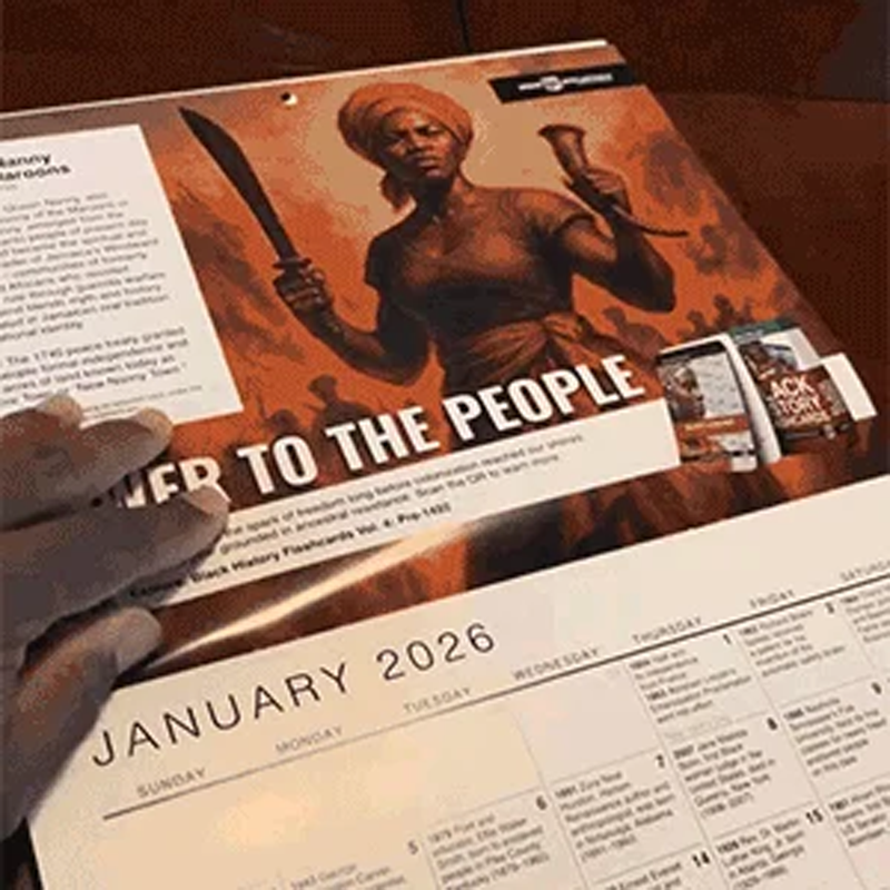 🔥🏡New Year Hot Sale 50% OFF✨💗2026 Power to the People 365 Facts Calendar📅